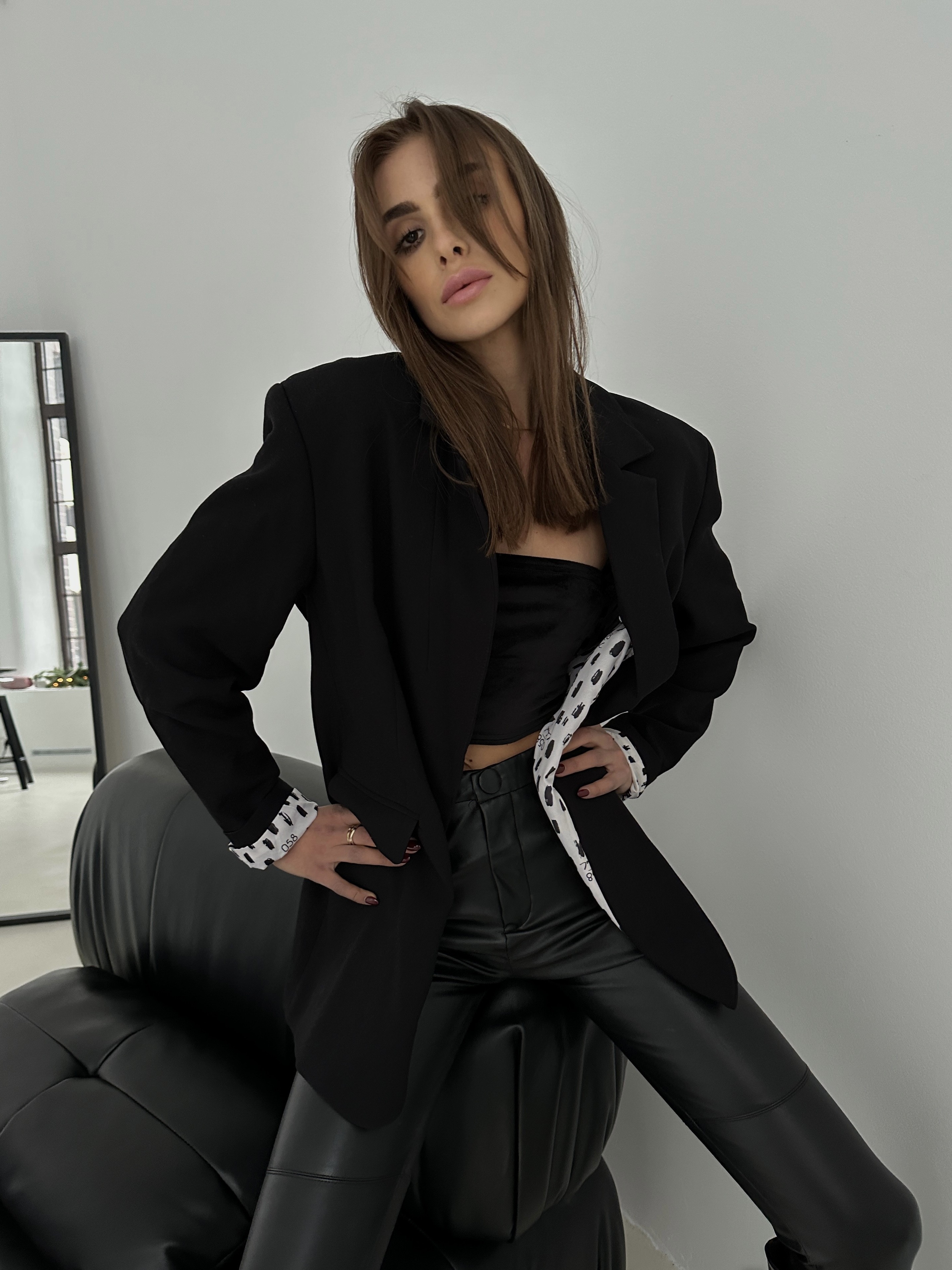 Marynarka 058 Black Marynarka 058 Black